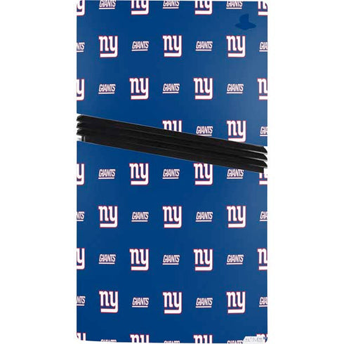 NFL New York Giants Blitz Series PS5 Pro Console Skin